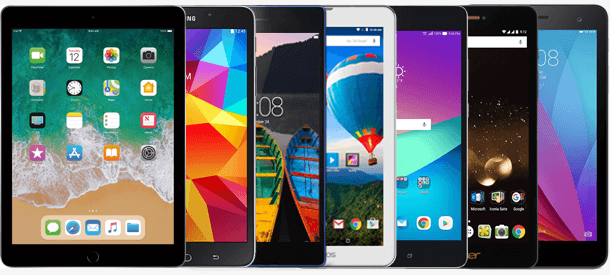 Réparation de tablettes à Montréal.